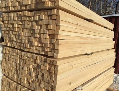 Брусок 50*50*3000 мм. строганный сухой