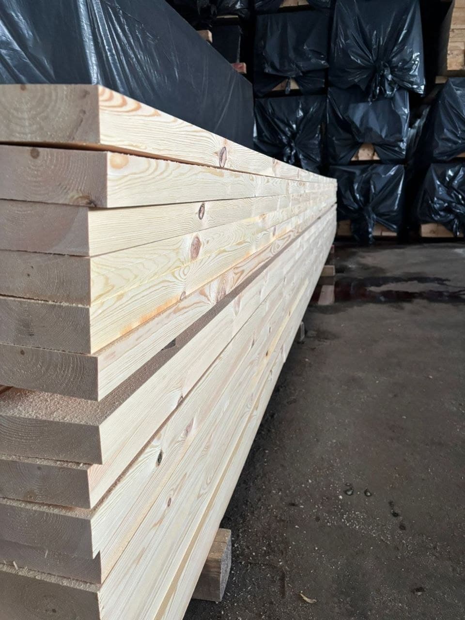 Доска 45*140*6000 мм. строганная сухая